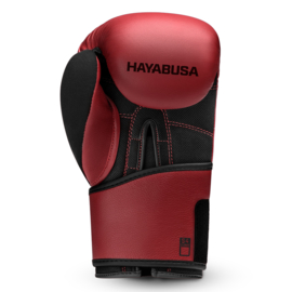 Hayabusa S4 Leather Boxing Gloves - Red