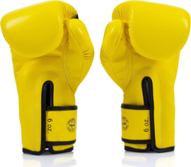 Fairtex BGV14 Microfiber Bokshandschoenen - Geel