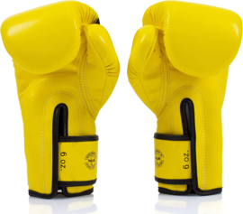 Fairtex BGV14 Microfiber Boxing Gloves - Yellow