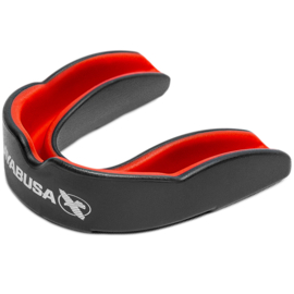 Hayabusa Combat Mouthguard - Zwart/Rood - Adult