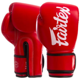 Fairtex BGV14 Microfiber Bokshandschoenen - Rood