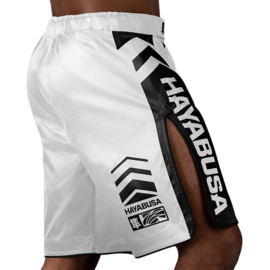 Hayabusa Icon Fight Shorts - White / Black