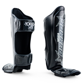 Yokkao Institution Shinguards - Microfiber - black