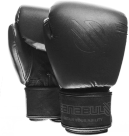 Sanabul Battle Forged Muay Thai Boxing Gloves - black