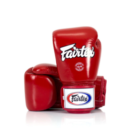 Fairtex Universal Boxing Gloves - Tight-Fit Design - Red