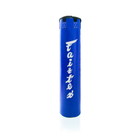 Fairtex HB6 Muay Thai Banana Bag - 180 cm - Ongevuld - Blauw