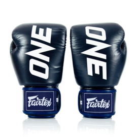 ONE Championship x Fairtex Bokshandschoenen - Leer - Blauw