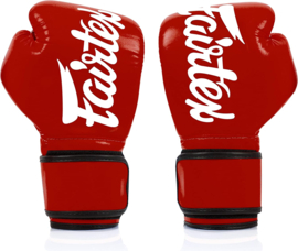 Fairtex BGV14 Microfiber Boxing Gloves - Red