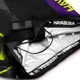 Hayabusa Icon Fight Shorts - Black / Neon