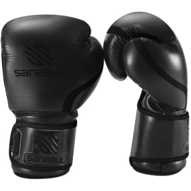 Sanabul Essential Gel Boxing Gloves - all black