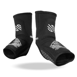 Sanabul Battle Forged Gel Ankle Wraps - pair - black