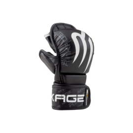 Rinkage Hades Hybride MMA Handschoenen - zwart