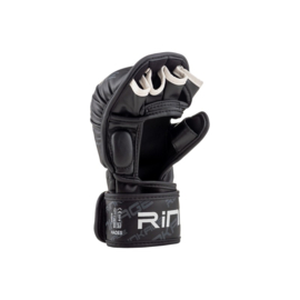 Rinkage Hades Hybride MMA Handschoenen - zwart