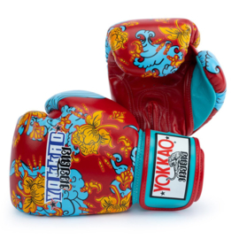 Yokkao - Limited Edition - Hawaii Bokshandschoenen - Echt Leer - Rood