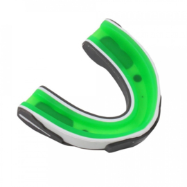 Everlast Evergel Three-Layer Mouthguard - Green/White - Adults