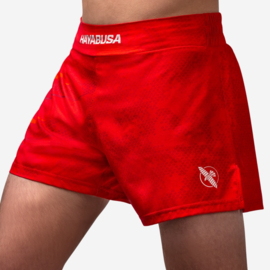 Hayabusa Arrow Kickboxing Shorts - Red