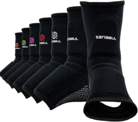 Sanabul Essential Gel Ankle Wraps - pair - black