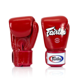 Fairtex BGV1 Universal Bokshandschoenen - "Tight-Fit" Design - Rood