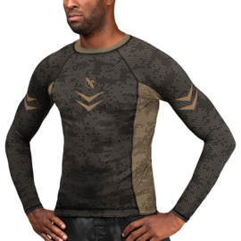 Hayabusa Arrow Ranked Long Sleeve Rashguard - Bruin