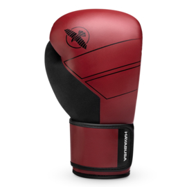 Hayabusa S4 Leather Boxing Gloves - Red