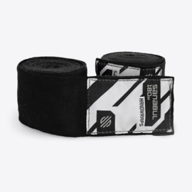 Sanabul Elastic Professional Handwraps - 4,5 m - black