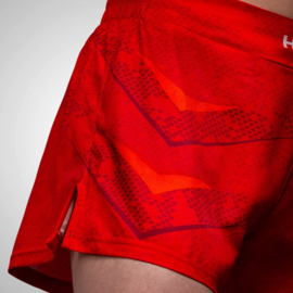 Hayabusa Arrow Kickboxing Shorts - Red