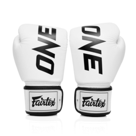 ONE Championship x Fairtex Bokshandschoenen - Leer - Wit