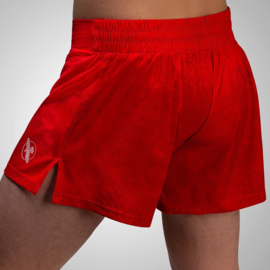 Hayabusa Arrow Kickboxing Shorts - Red