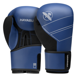 Hayabusa S4 Leather Boxing Gloves - Blue