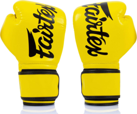 Fairtex BGV14 Microfiber Bokshandschoenen - Geel