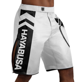 Hayabusa Icon Fight Shorts - White / Black