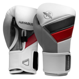 Hayabusa T3 Boxing Gloves - Special Edition - White / Red