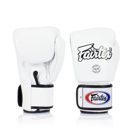 Fairtex Universal Boxing Gloves - Tight-Fit Design - White