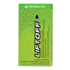 Lift Off® bruisende energiedrank citroen (10 tabletten)