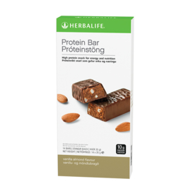 Protein Bars Vanilla Almond 14 bars per box