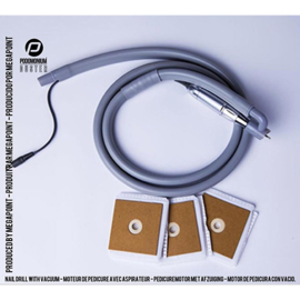 PodoMonium Manicuremotor Duster met Stofafzuiging