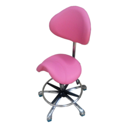 Beverly Hills Make Up Chair Hollywood Kleur: Roze