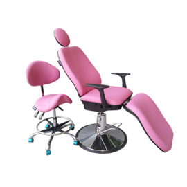 Beverly Hills Make Up Chair Hollywood Kleur: Roze