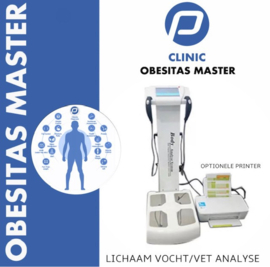 P Clinic obesitas master vocht & vet analyse apparaat