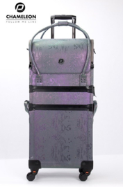 P.clinic visagie koffer purple Luxe hoog model
