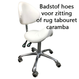 Badstof Hoes voor Zitting of Rug Tabouret Caramba