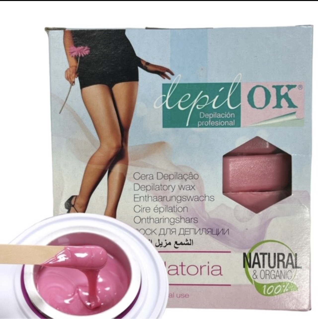 Hars Blokjes Rosa 1 Kilo Verpakking