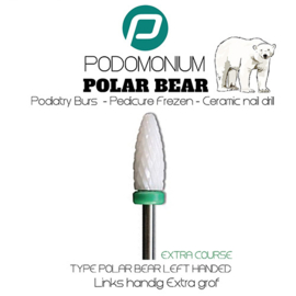 Keramische Frees Grof Polar Bear voor Linkshandig Gebruik