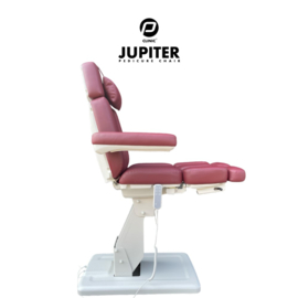 Pedicure Behandelstoel Jupiter Bordeaux Rood