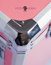 PodoMobile Midi Pedicure Trolley Sweet Pink