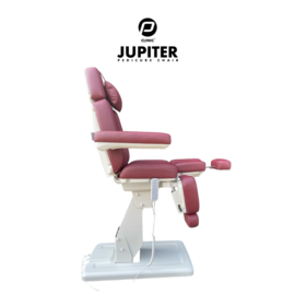 Pedicure Behandelstoel Jupiter Bordeaux Rood