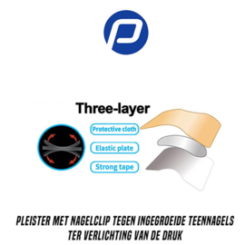 Zwaluwstaart Nagelclip Pleisters