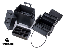 P.clinic visagie koffer zwart Luxe hoog model