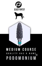 PodoMonium Keramische Frees Black Panter Medium Course