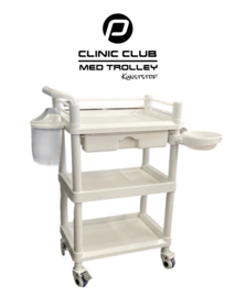 P Clinic Med Trolley Kunststof